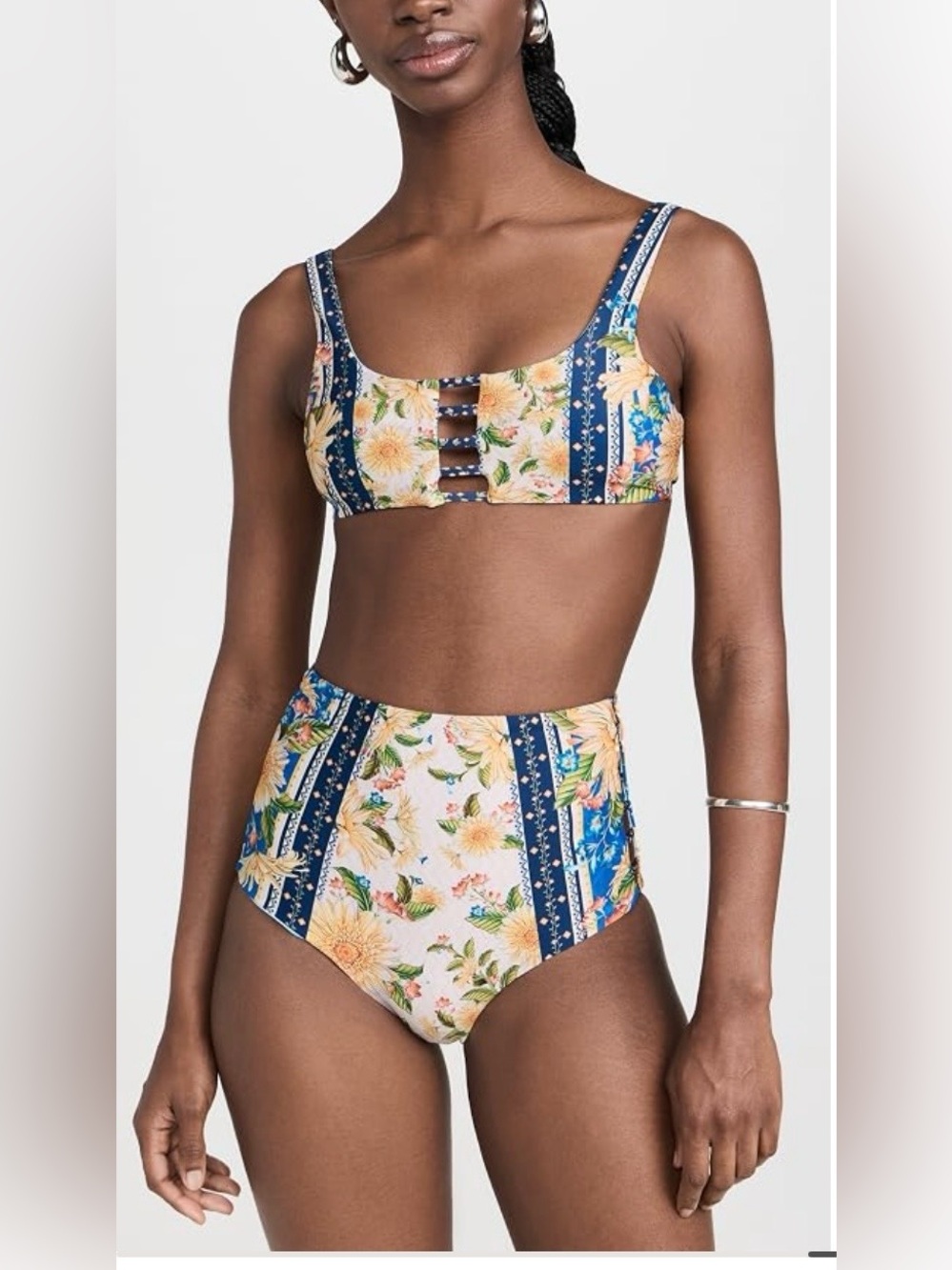 Agua Bendita Martina + Hope Jardim Bikini Set XS NWT